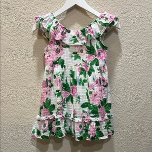 Janie and Jack floral sundress size 4